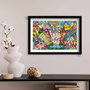 Wallity Cuadro Decorativo Multicolor 38 x 53 cm